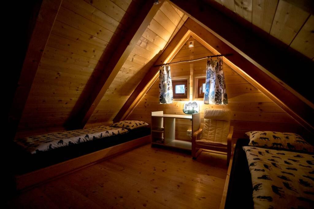 Naturpark Huette Mandl, Biobauernhof & Huettenurlaub 상트램브레흐트 외부 사진