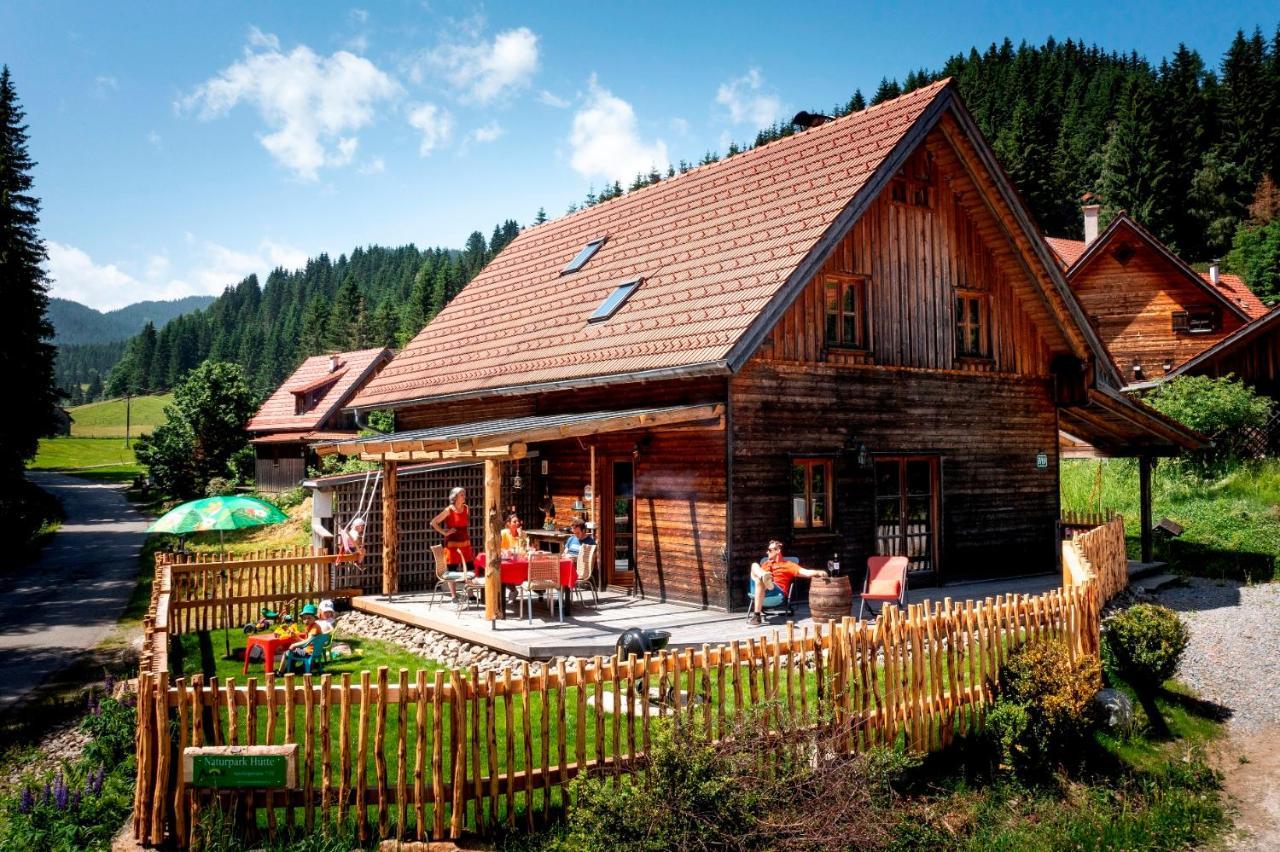 Naturpark Huette Mandl, Biobauernhof & Huettenurlaub 상트램브레흐트 외부 사진